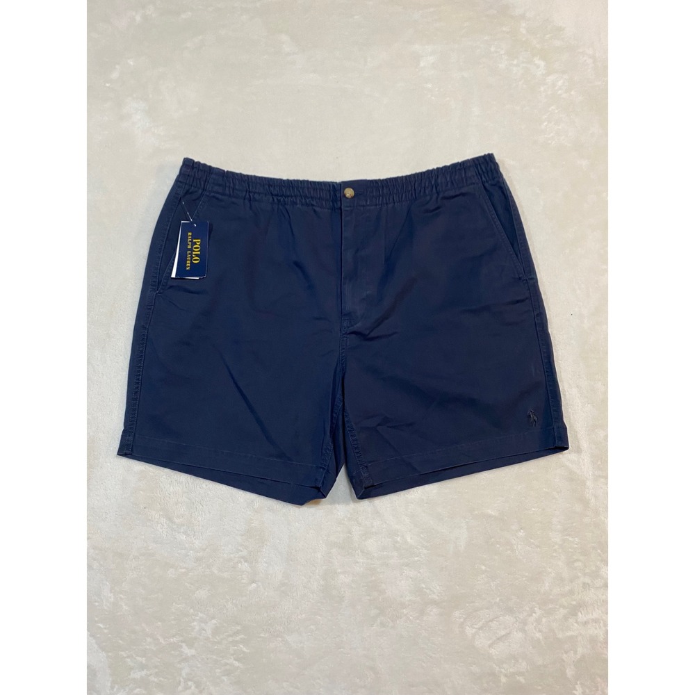 Polo Ralph Lauren Mens XXL Stretch Classic Fit Shorts Ink Navy Blue NWT
